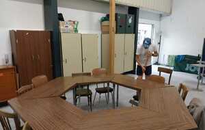 Agencement local du club
