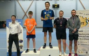 Quentin qualifié pour le championnat de Bretagne individuel