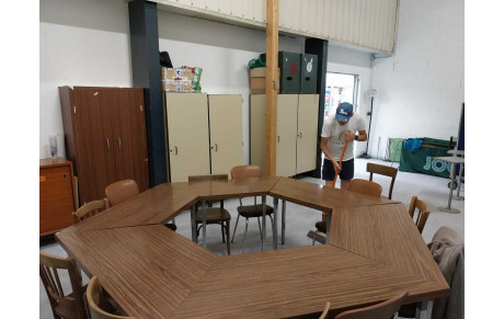 Agencement local du club