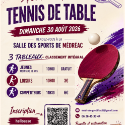 Tournoi d'été le 30 août